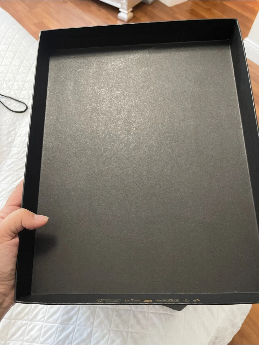 Versace Black Box with Gold Logo